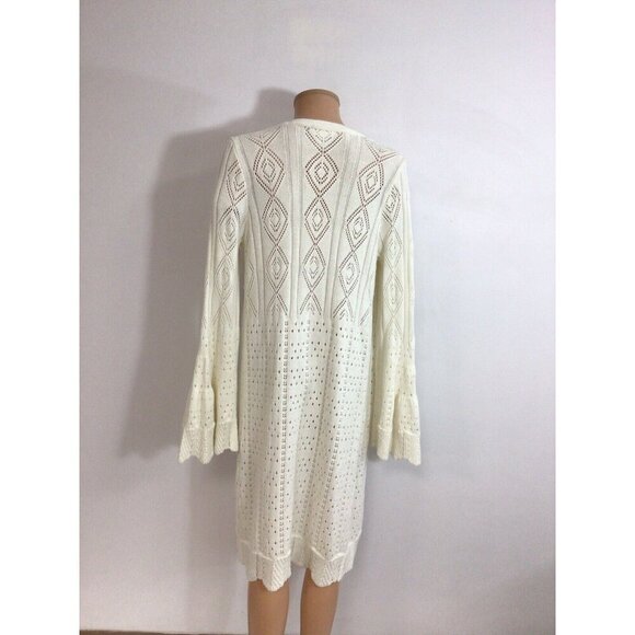 Venus Long Cardigan Sweater Boho Womens Small - Picture 4 of 9